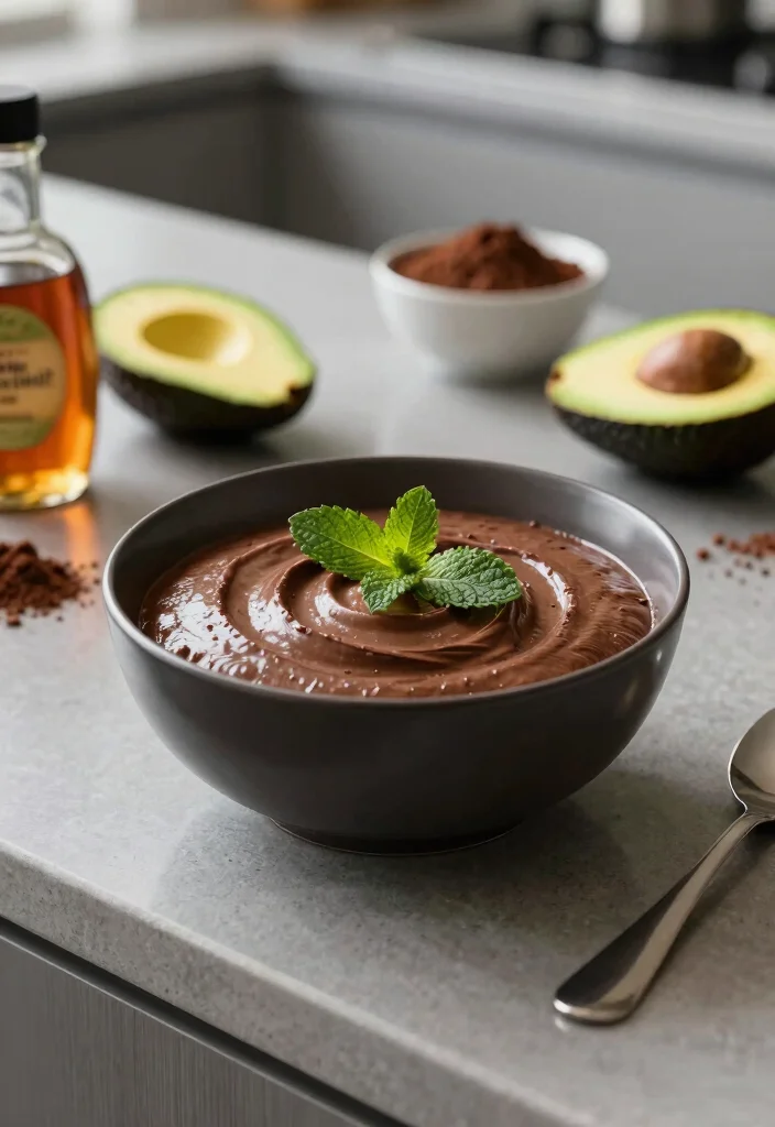 12 Healthier Dessert Recipes with Smarter Ingredient Swaps - 1. Avocado Chocolate Mousse 1
