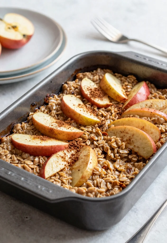 12 Healthier Dessert Recipes with Smarter Ingredient Swaps - 12. Apple Cinnamon Oatmeal Bake 1