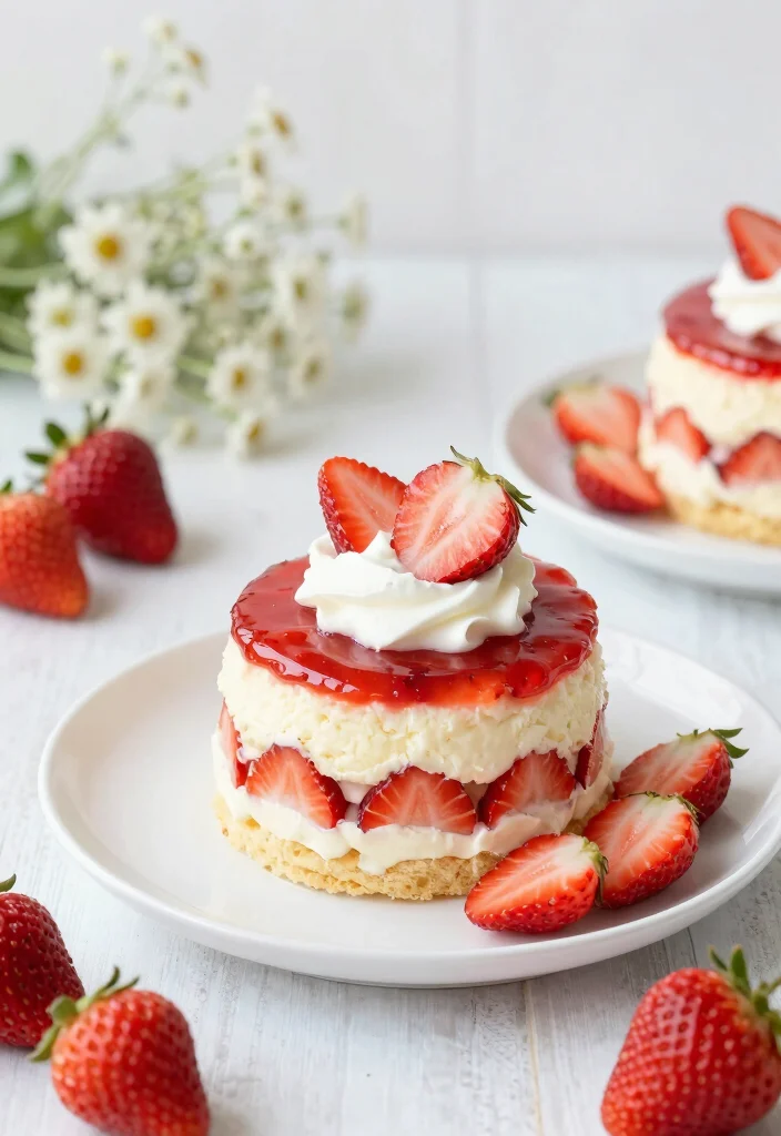 12 Healthier Dessert Recipes with Smarter Ingredient Swaps - 5. Healthy Strawberry Shortcake 1