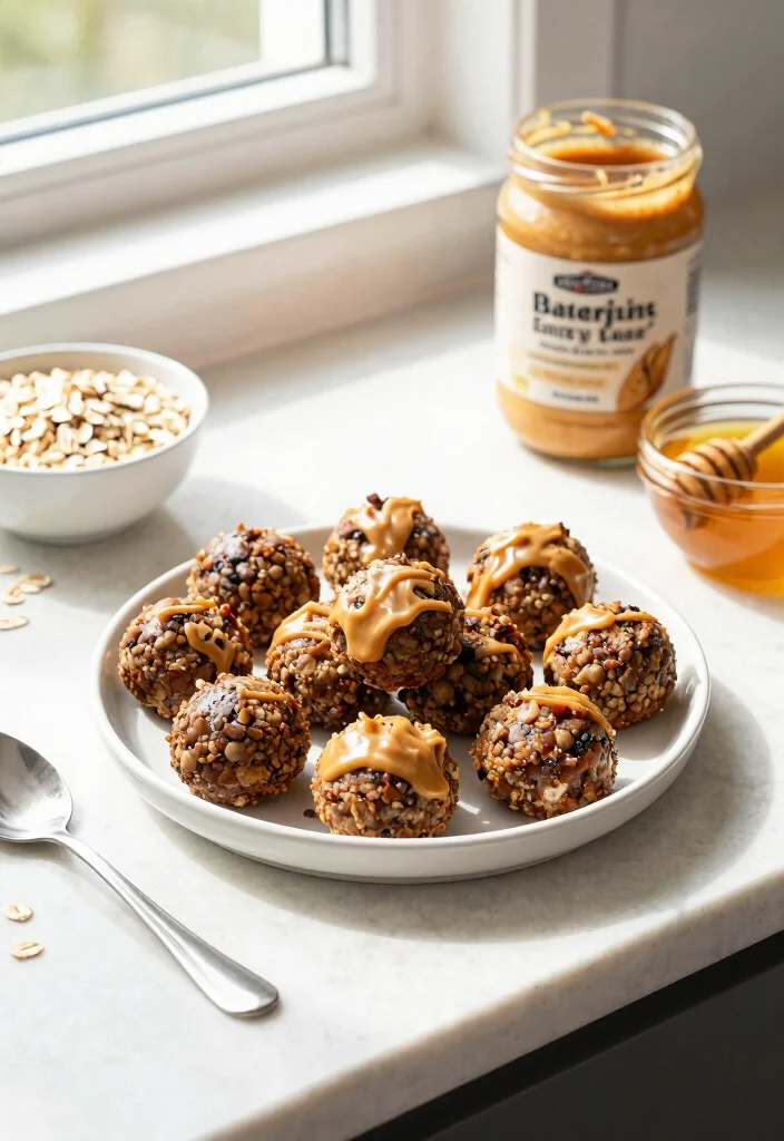 12 Healthier Dessert Recipes with Smarter Ingredient Swaps - 6. Peanut Butter Energy Bites 1