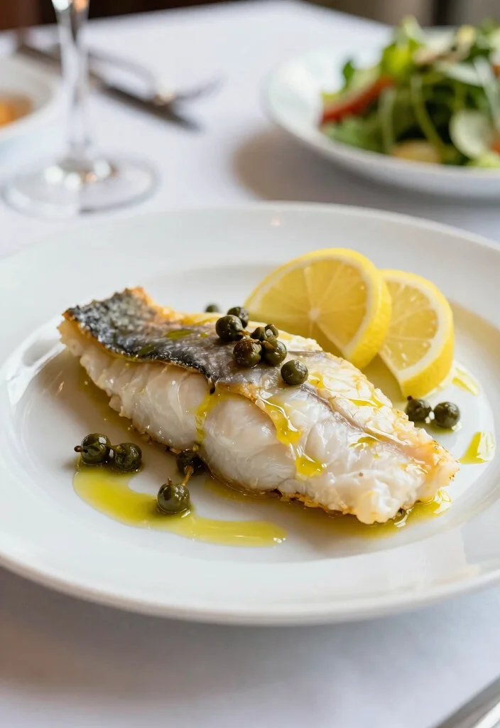 12 Healthy Catfish Recipes for Simple Southern Style Meals - 5. Catfish Filets with Capers and Lemon 1