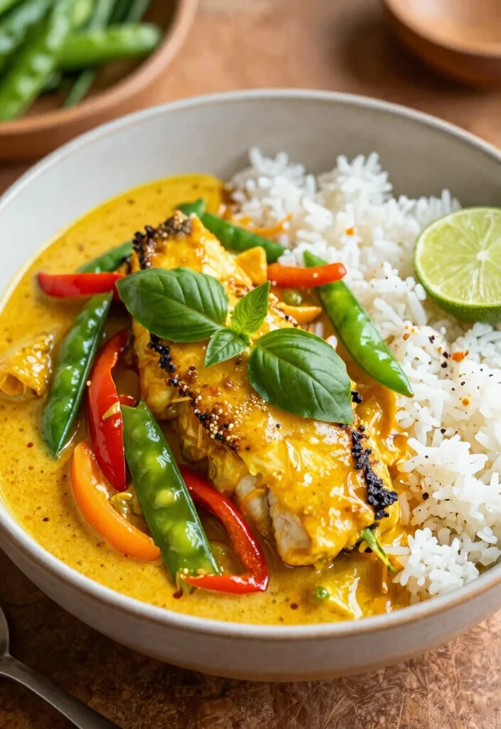 12 Healthy Haddock Recipes for Light Protein Rich Meals - 9. Thai Curry Haddock 1