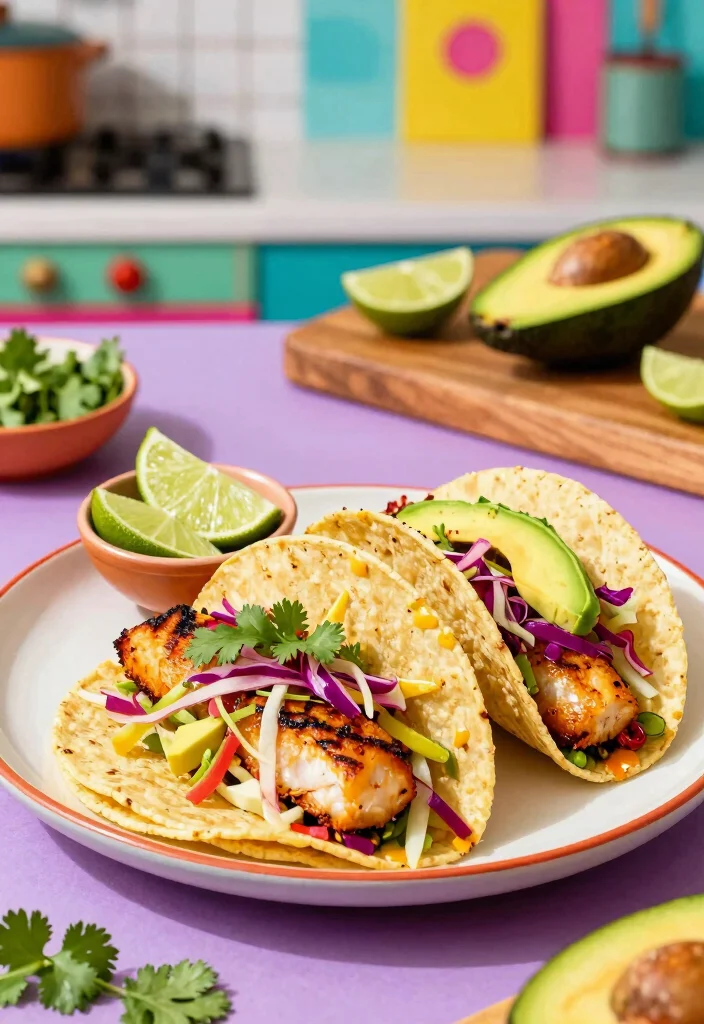 12 Healthy Mahi Mahi Recipes for Light Fresh Dinners - 3. Mahi Mahi Tacos with Cabbage Slaw 1