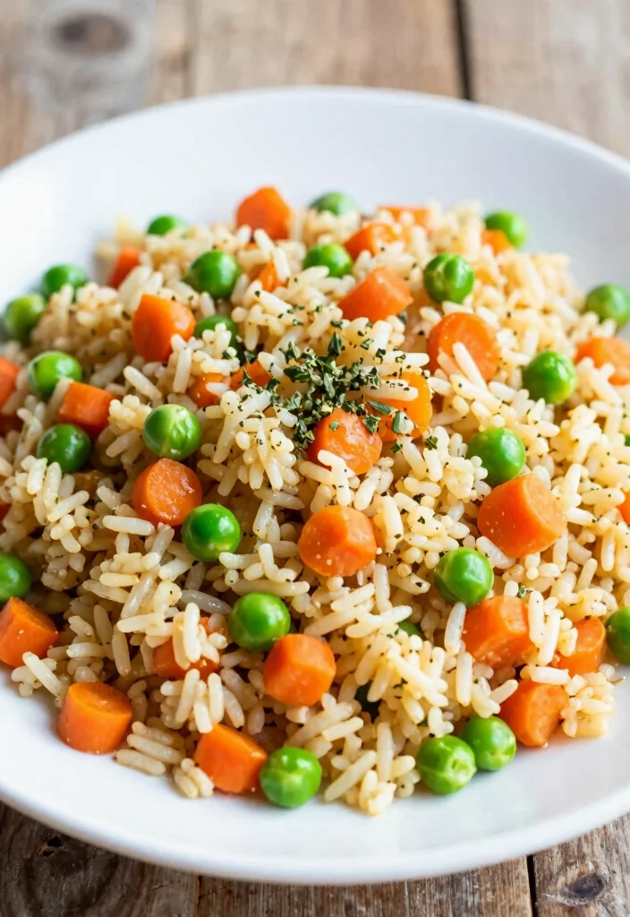 12 Healthy Rice Cooker Recipes for Simple Balanced Meals - 11. Cooked Carrot and Pea Rice 1