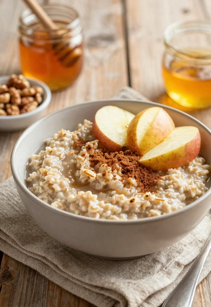 12 Healthy Rice Cooker Recipes for Simple Balanced Meals - 9. Apple Cinnamon Oatmeal 1
