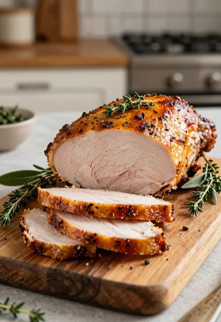 12 Healthy Smoker Recipes for Flavorful Lean Cooking - 4. Herbal Turkey Breast 1