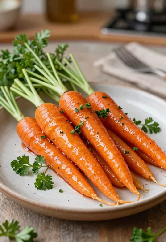 12 Healthy Smoker Recipes for Flavorful Lean Cooking - 7. Maple Dijon Glazed Carrots 1