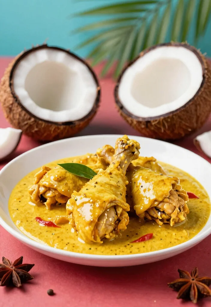 12 Keto Chicken Leg Recipes for Crispy Low Carb Dinners - 11. Coconut Curry Chicken Legs 1