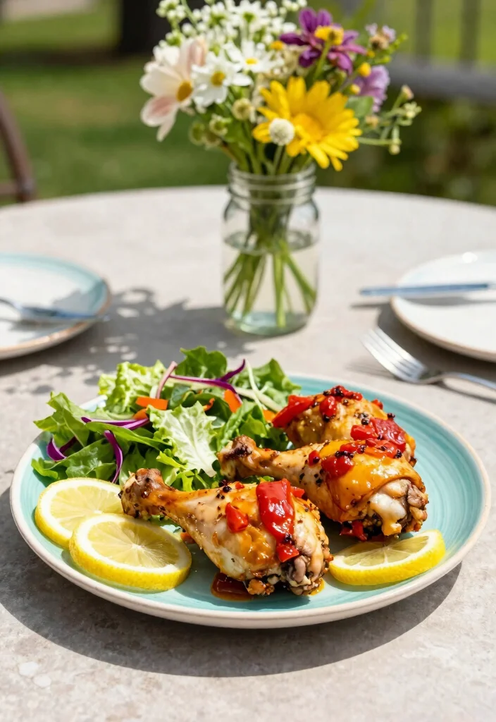 12 Keto Chicken Leg Recipes for Crispy Low Carb Dinners - 5. Paprika Lemon Chicken Legs 1