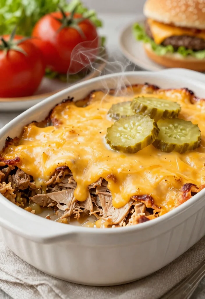 12 Keto Turkey Recipes for Lean Filling Dinners - 5. Cheeseburger Turkey Casserole 1