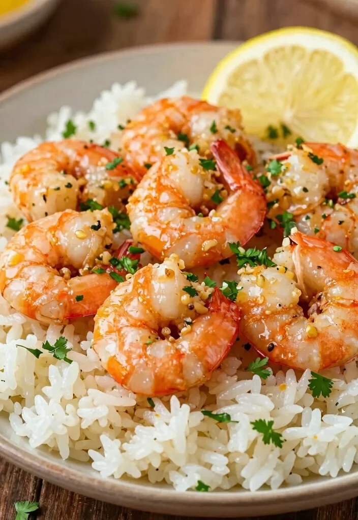 12 Low Acid Dinner Recipes for Gentle Comfort Meals - 7. Garlic Butter Shrimp and Rice 1