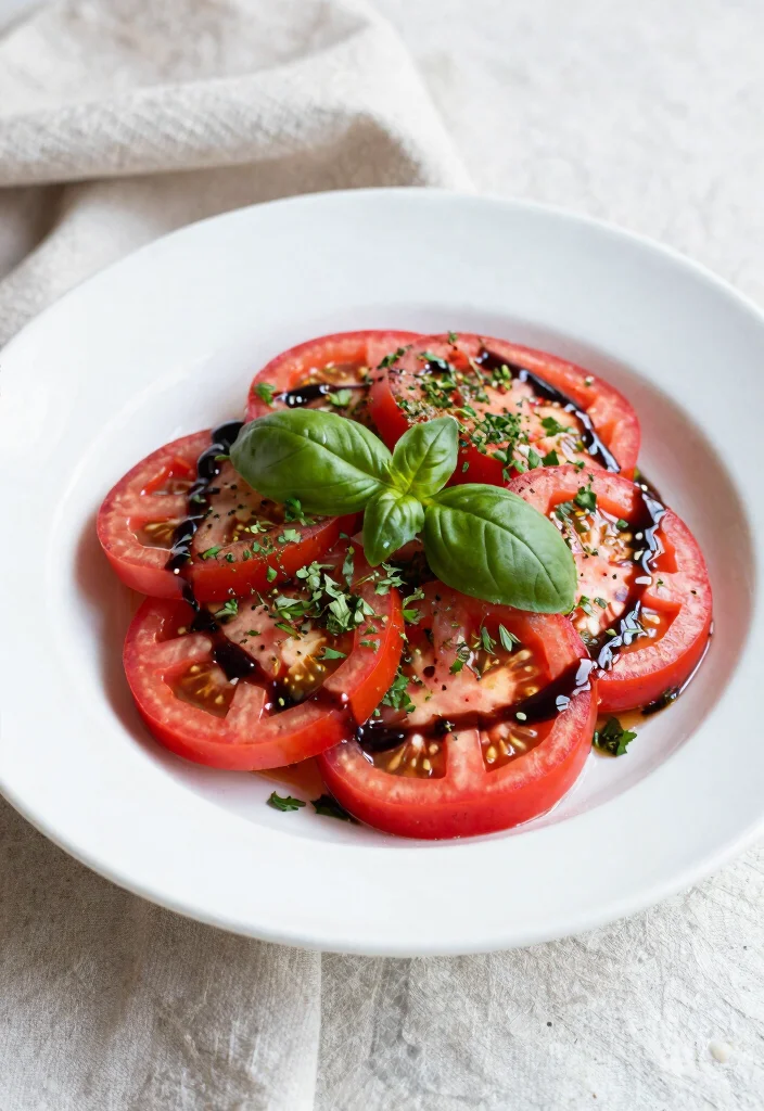12 Raw Vegan Salad Recipes for Fresh Crunchy Bowls - 7. Fresh Herb Tomato Salad 1