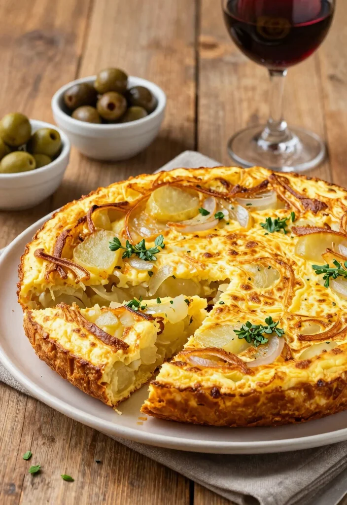 12 Spanish Dinner Recipes with Classic Savory Flavor - 4. Spanish Tortilla 1