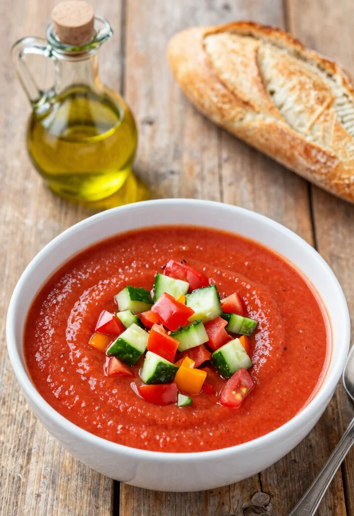 12 Spanish Dinner Recipes with Classic Savory Flavor - 7. Gazpacho 1