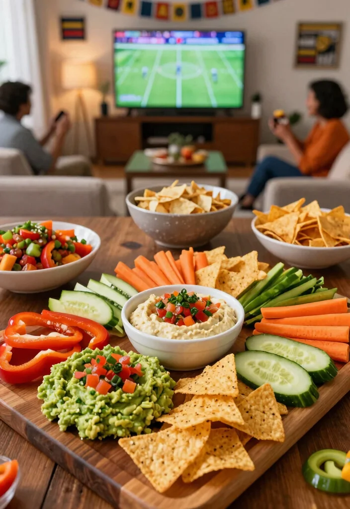 12 Vegan Game Day Recipes for Easy Crowd Friendly Snacks - 5. Zesty Guacamole with Pomegranate Seeds 1