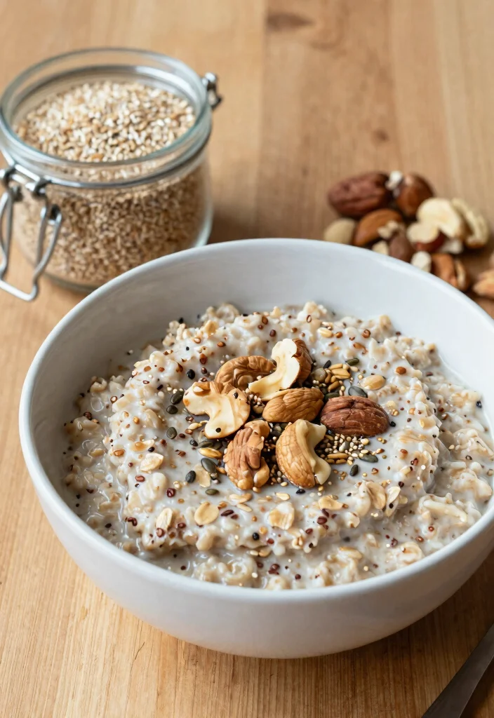 12 Vegan Oatmeal Recipes for Easy Plant Based Breakfasts - 10. Nutty Quinoa Oatmeal 1