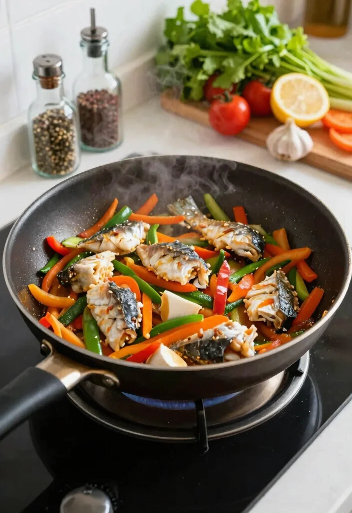 12 White Fish Dinner Recipes for Light Flavorful Meals - 11. Fish and Veggie Stir-Fry 1