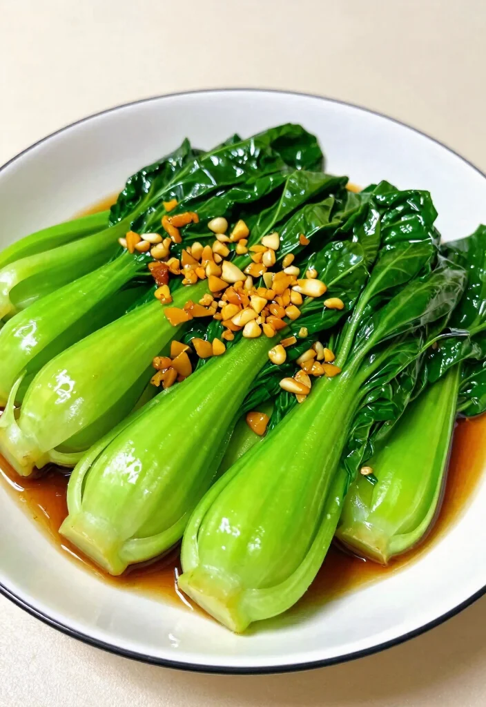 14 Asian Healthy Recipes with Fresh Bold Flavors - 14. Stir-Fried Bok Choy with Garlic 1
