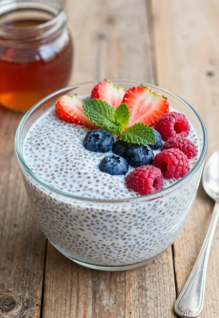 14 Homemade Dessert Recipes Everyone Can Make at Home - 1. Berry Chia Seed Pudding 1