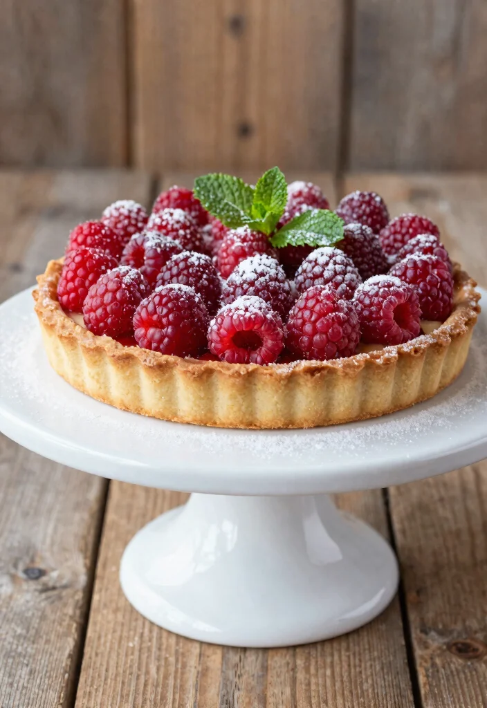 14 Homemade Dessert Recipes Everyone Can Make at Home - 13. Raspberry Almond Tart 1