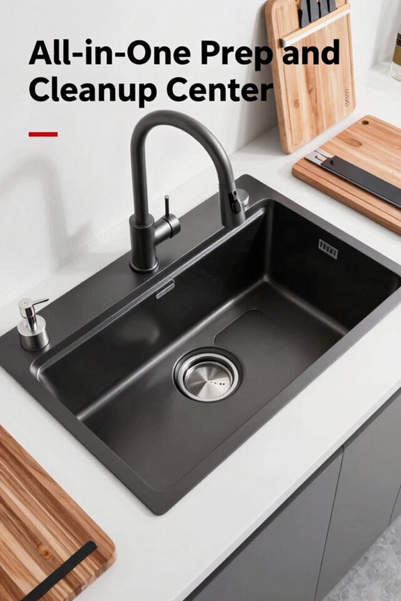 all in one kitchen workstation sinks