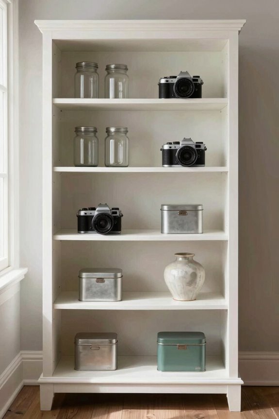 balance negative space with seasonal accents