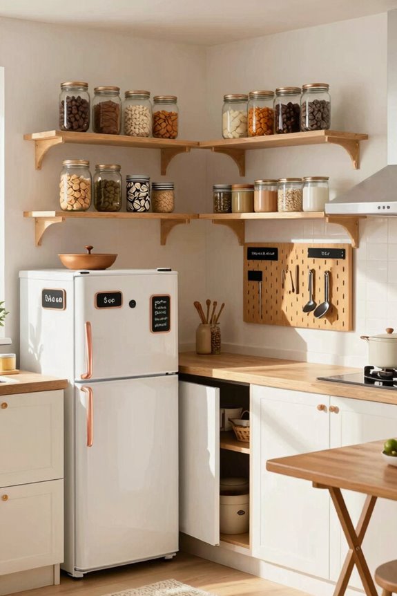 budget kitchen storage affordable functional organization