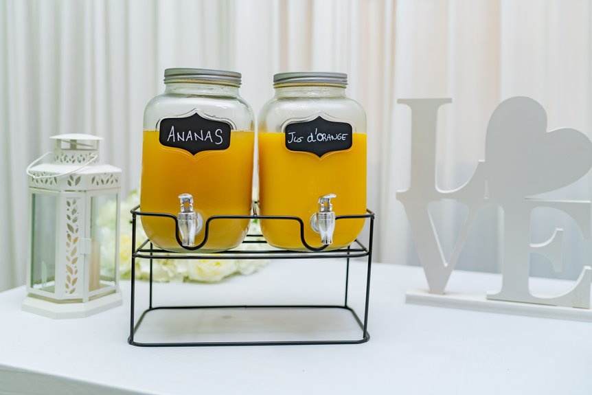 buffet table decor ideas