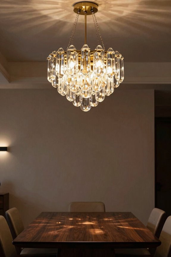 chandelier dimming for ambiance