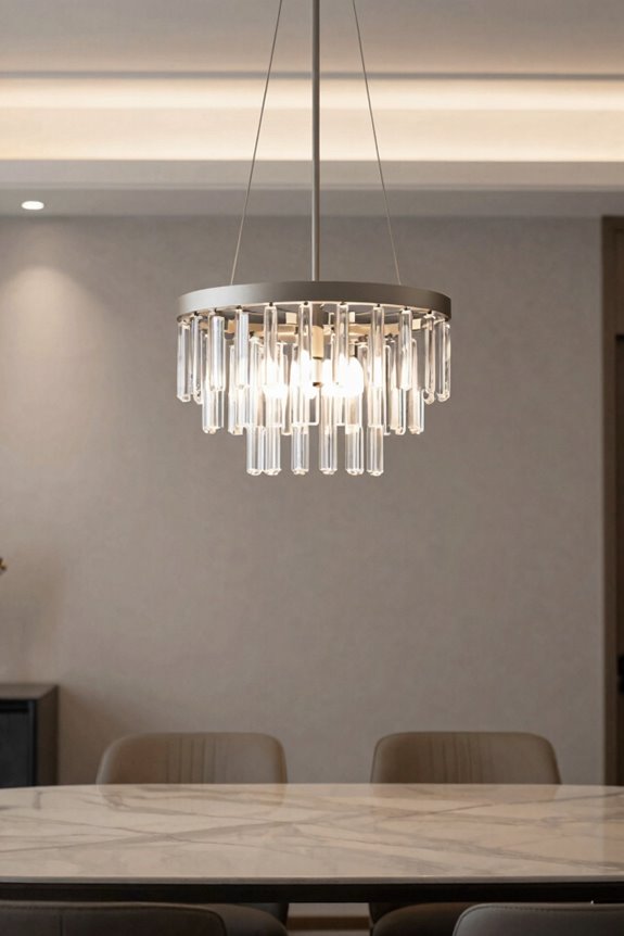 chandelier height and sizing guidelines