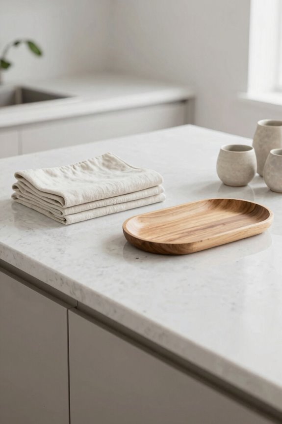 3 Kitchen Counter Decor Ideas That Transform Your Space 1 clear decluttered kitchen counter foundation
