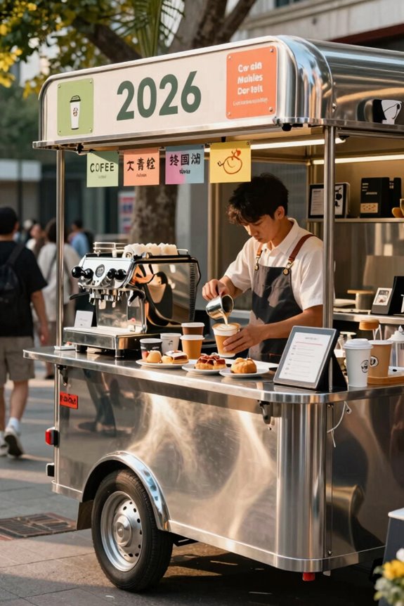 coffee cart boosts existing business i2ww8