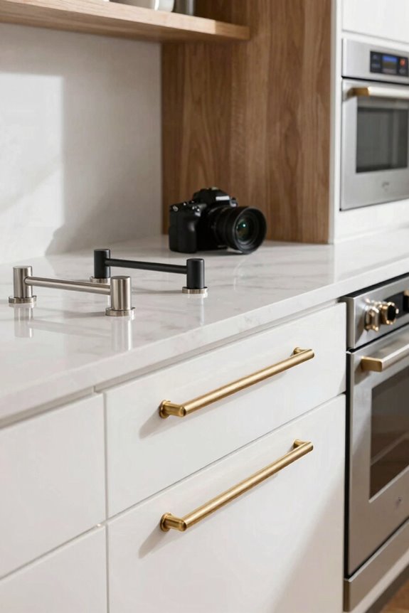 continuous profiles seamless kitchen cabinetry