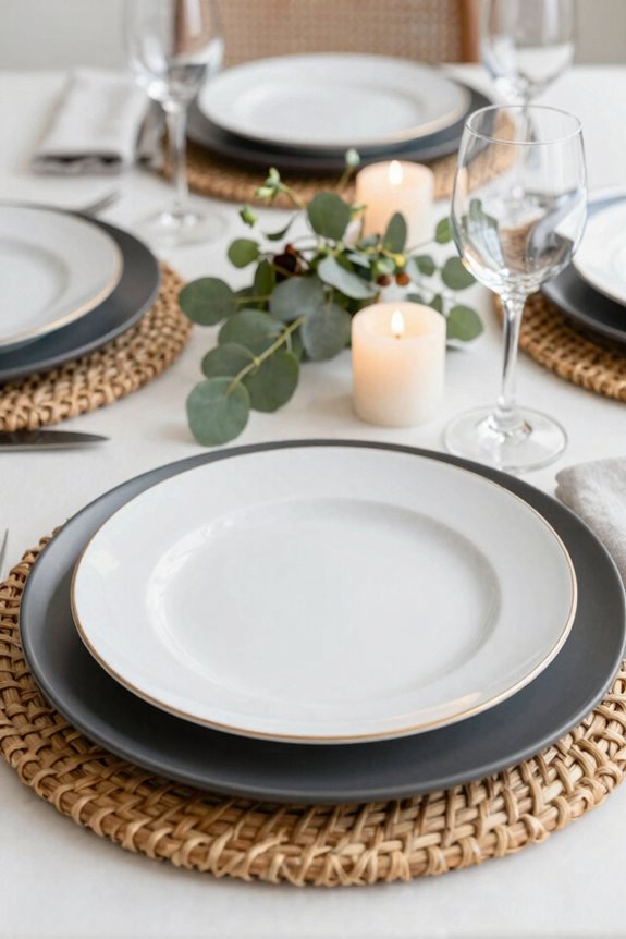 Modern Table Setting Ideas for Every Occasion 7 five minute minimalistic table upgrades