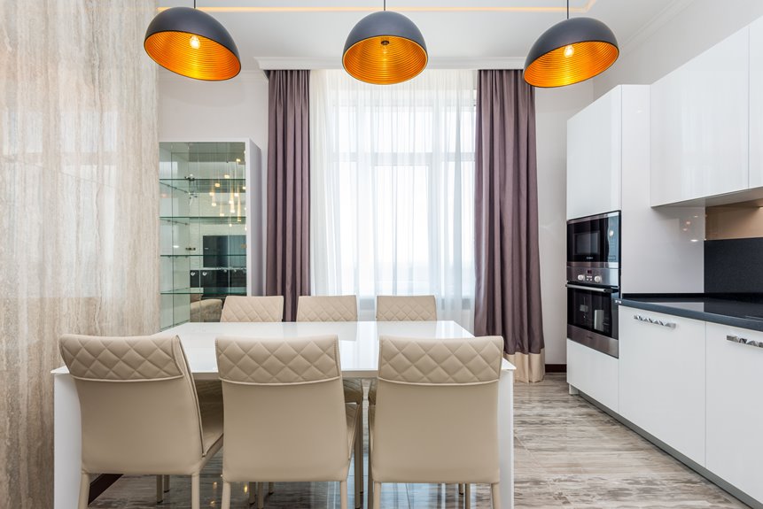 kitchen curtains transform above sink space