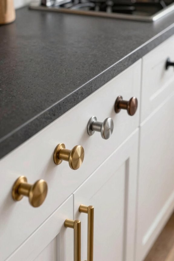 knurled pulls luxury look within budget