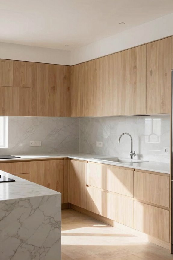 10 Open Kitchen Ideas to Transform Your Home 2 light colors brighten space