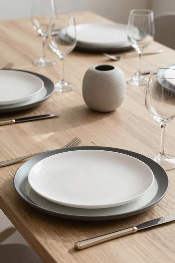 Modern Table Setting Ideas for Every Occasion 4 minimalist table setting with intentional details