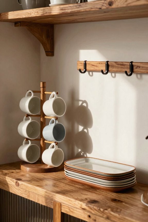 mug trees maximize accessible organization