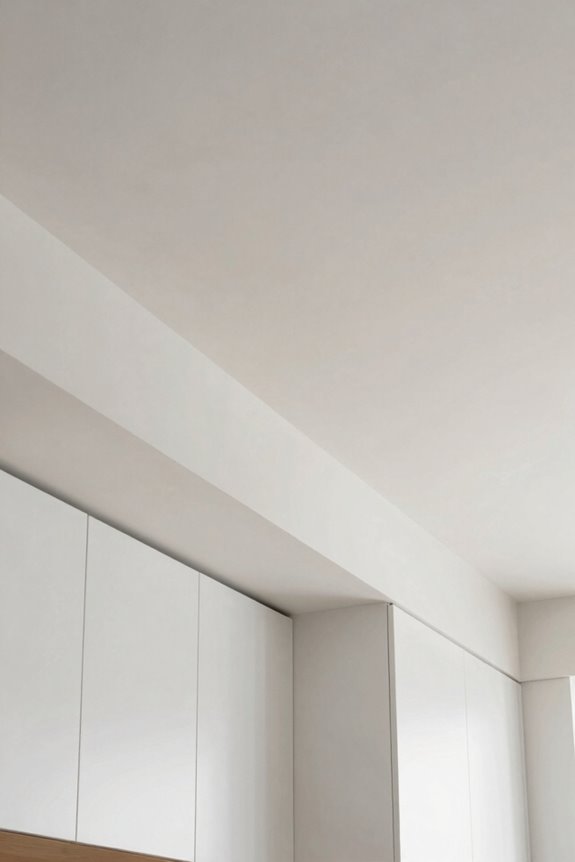 paint walls and soffit the same color