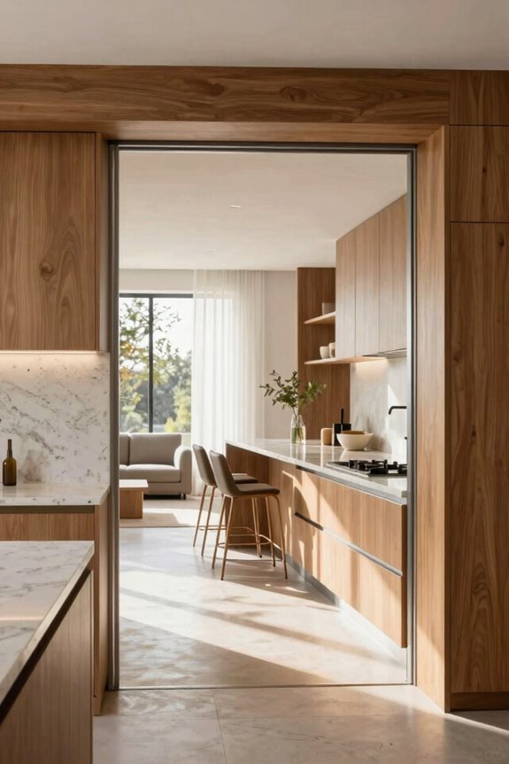 pass through kitchen creates connection