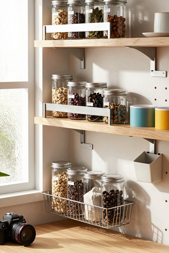 pull out organizers maximize deep storage