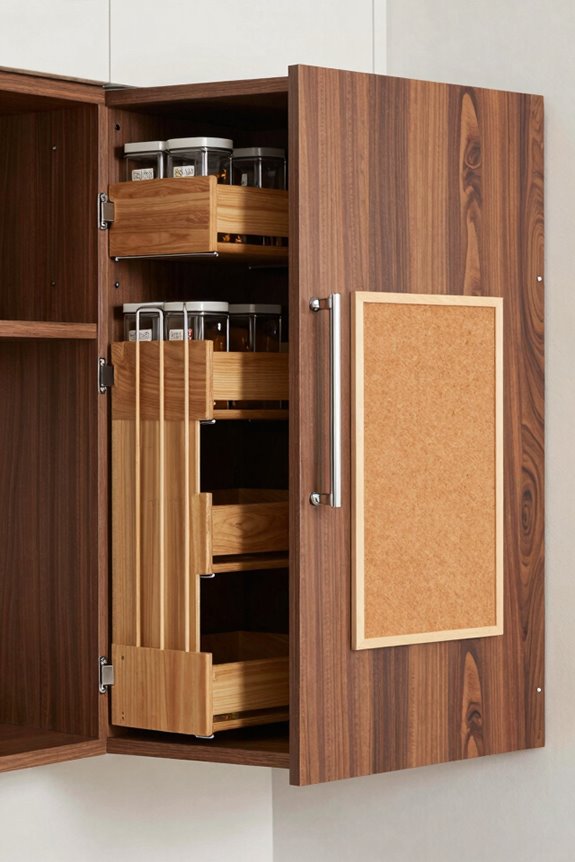 10 Pantry Door Ideas to Transform Your Kitchen Storage 5 relocated corner pantry storage