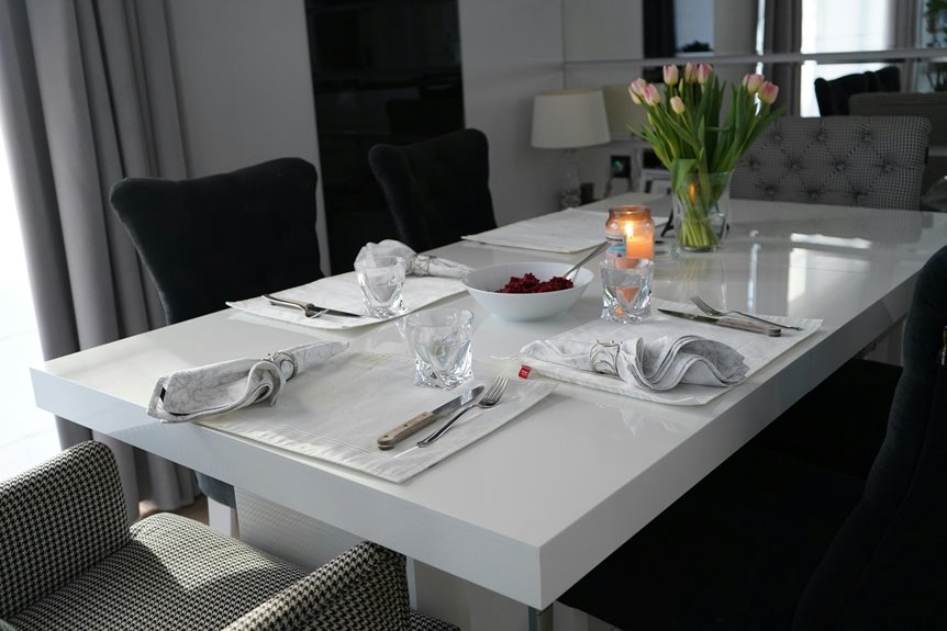 seven placemat ideas for dining room