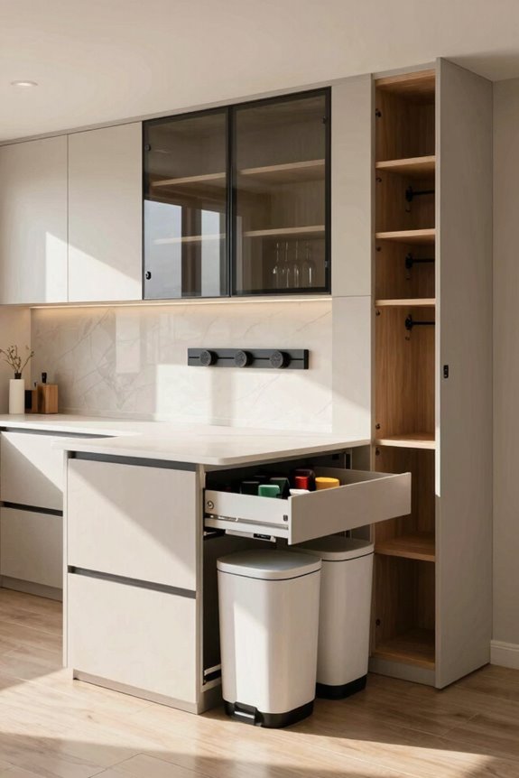 smart storage for organized kitchen